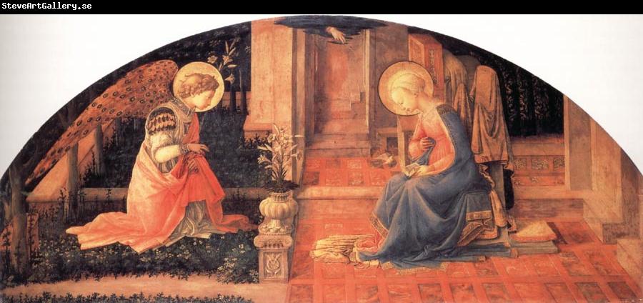 Fra Filippo Lippi The Annunciation